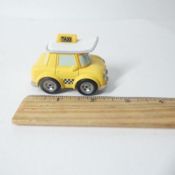 Robocar Poli Cap Taxi Cab Car Toy Yellow - Picture 8 of 8